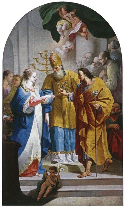 Marijina zaroka von Anton Cebej